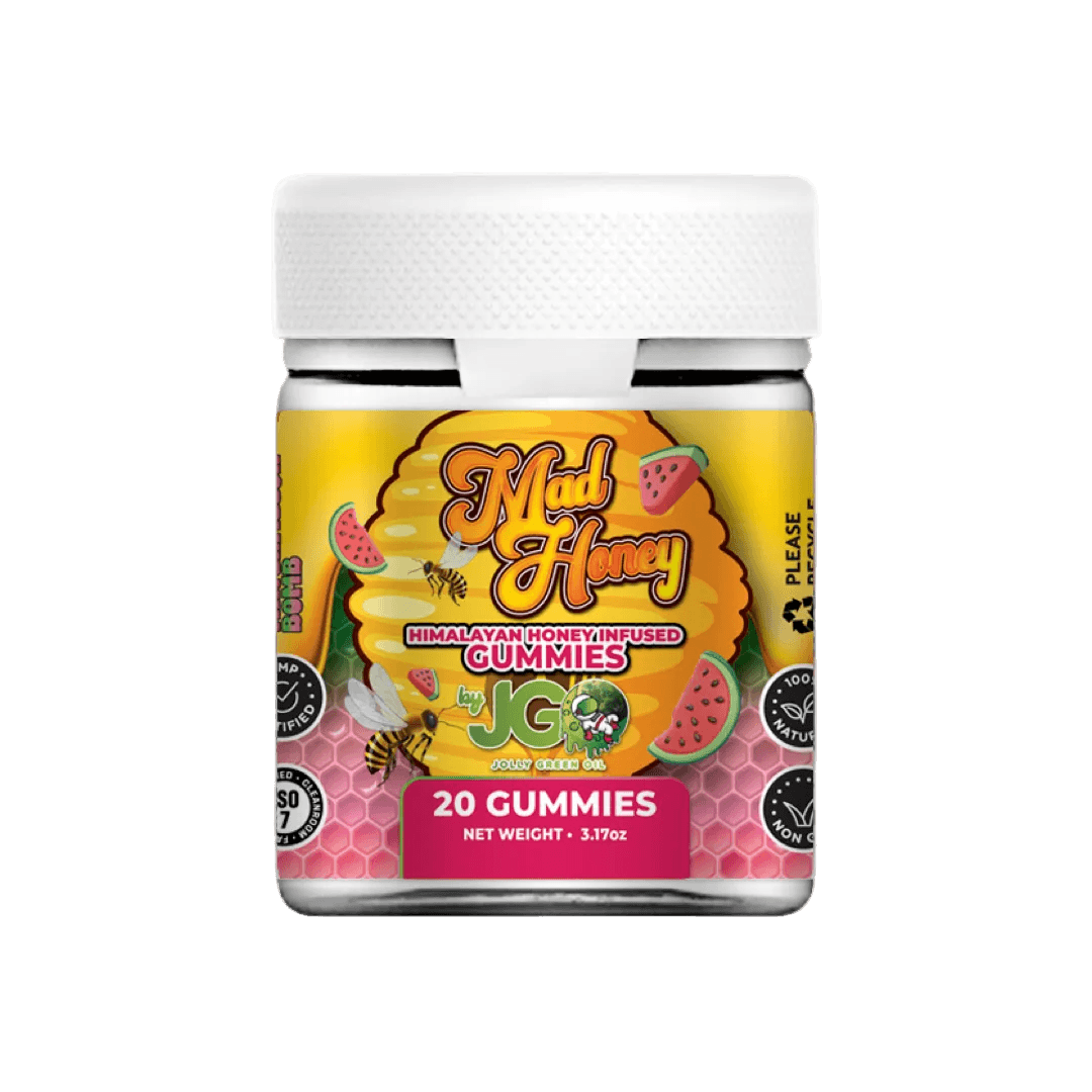 JGO Mad Honey Gummies – Premium Himalayan Infused Honey Gummies - 20ct - Tree Spirit Wellness