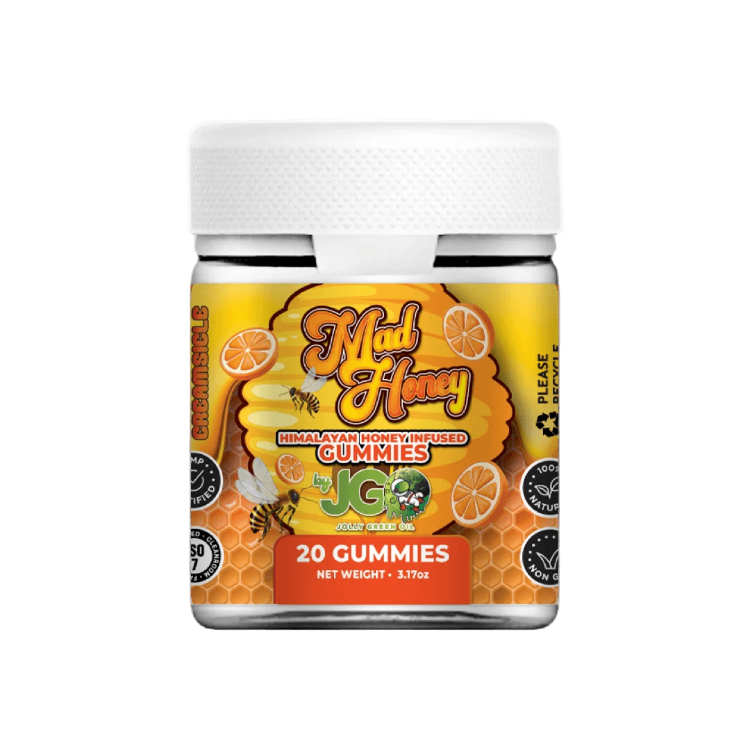JGO Mad Honey Gummies – Premium Himalayan Infused Honey Gummies - 20ct - Tree Spirit Wellness