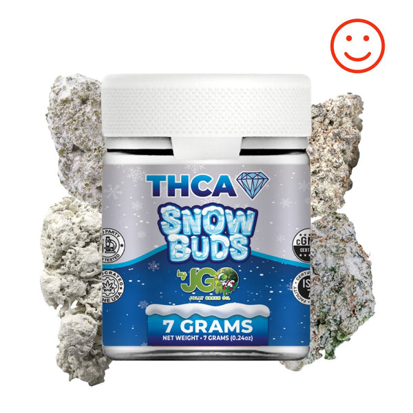 JGO THCa Diamond Infused 7g Flower Jar (SNOW BUDZ) – Tree