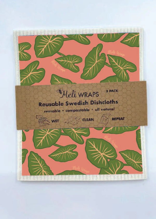 Kalo Case of 10 Swedish Dish Cloth Sets (set includes 3 cloths) - Tree Spirit Wellness