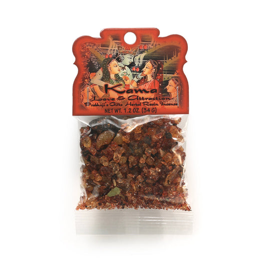 Prabhuji Resin Incense Kama - Love and Attraction - 1.2oz bag