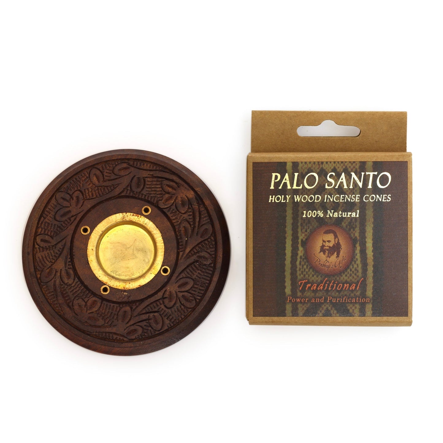 Kit - Palo Santo Traditional Cones with Burner - Tree Spirit Wellness