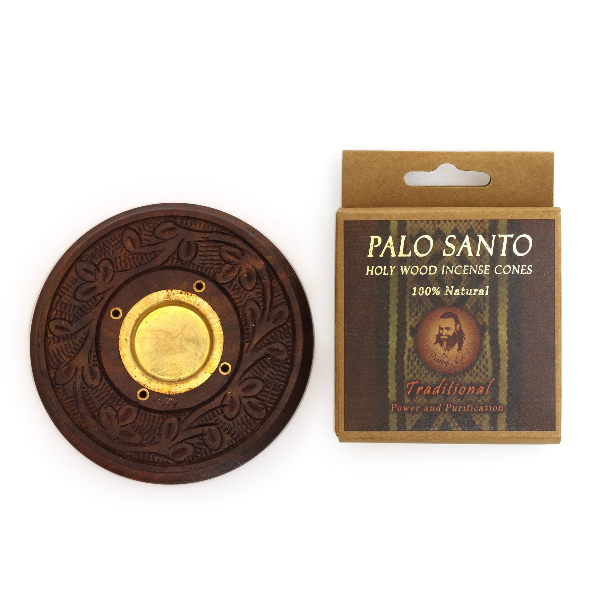 Kit - Palo Santo Traditional Cones with Burner - Tree Spirit Wellness
