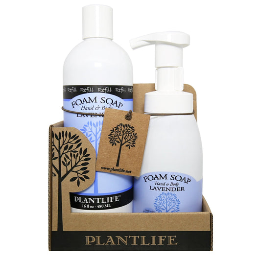 Lavender Foam Soap Set - Tree Spirit Wellness