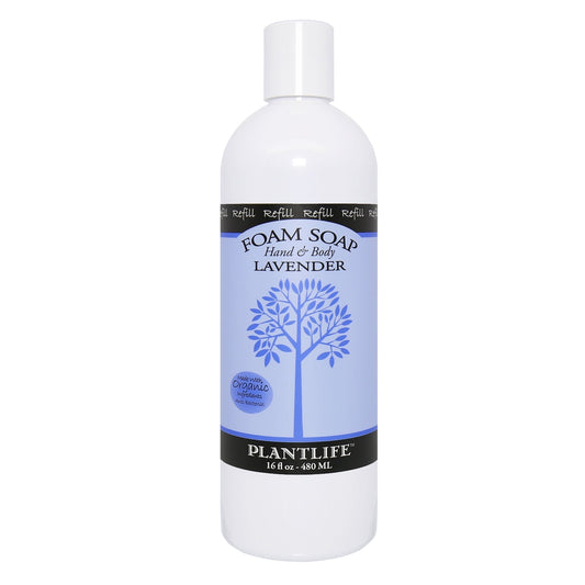 Lavender Foam Plant Based  Soap Refill - Tree Spirit Wellness