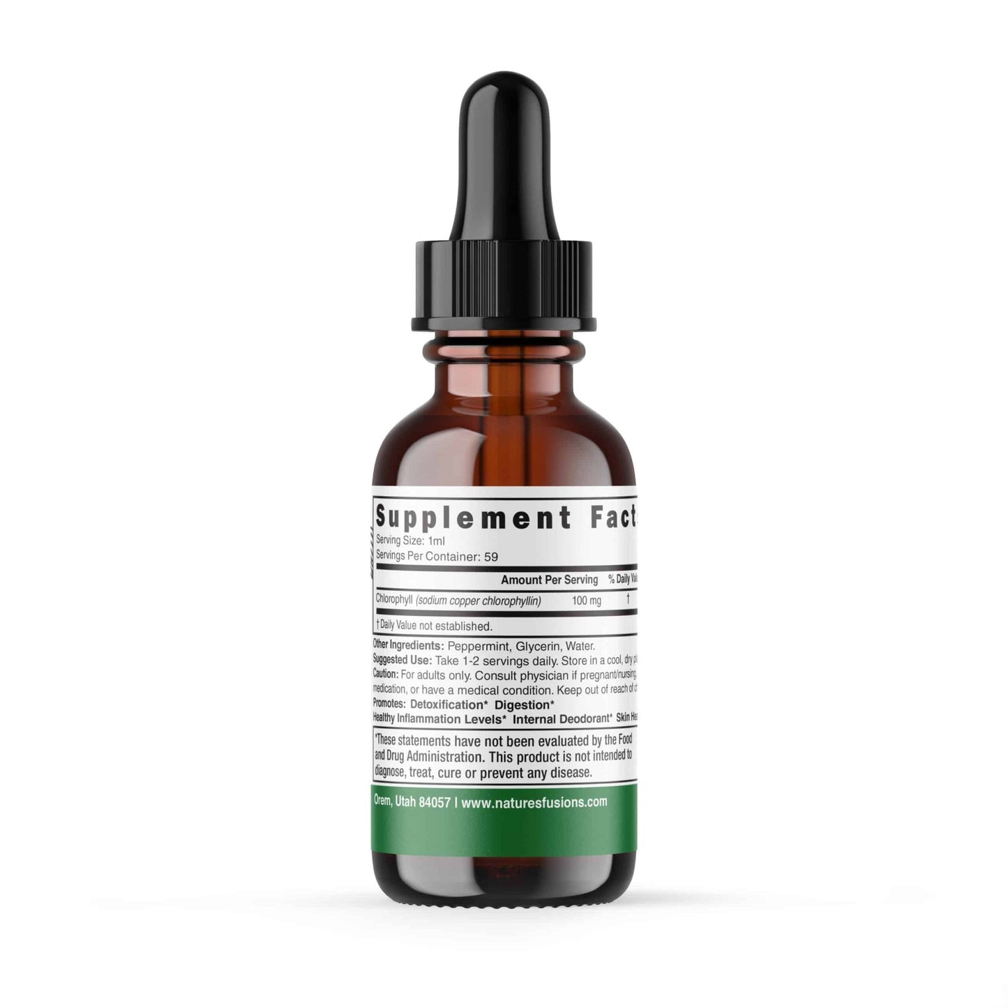 Chlorophyll Drops (Pure Sodium Copper - Tree Spirit Wellness