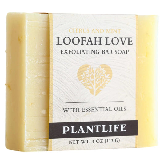 Loofah Love Exfoliating Bar Soap -  box of 6 - Tree Spirit Wellness
