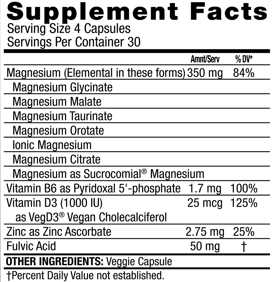 Magnesium ER- Extended Release