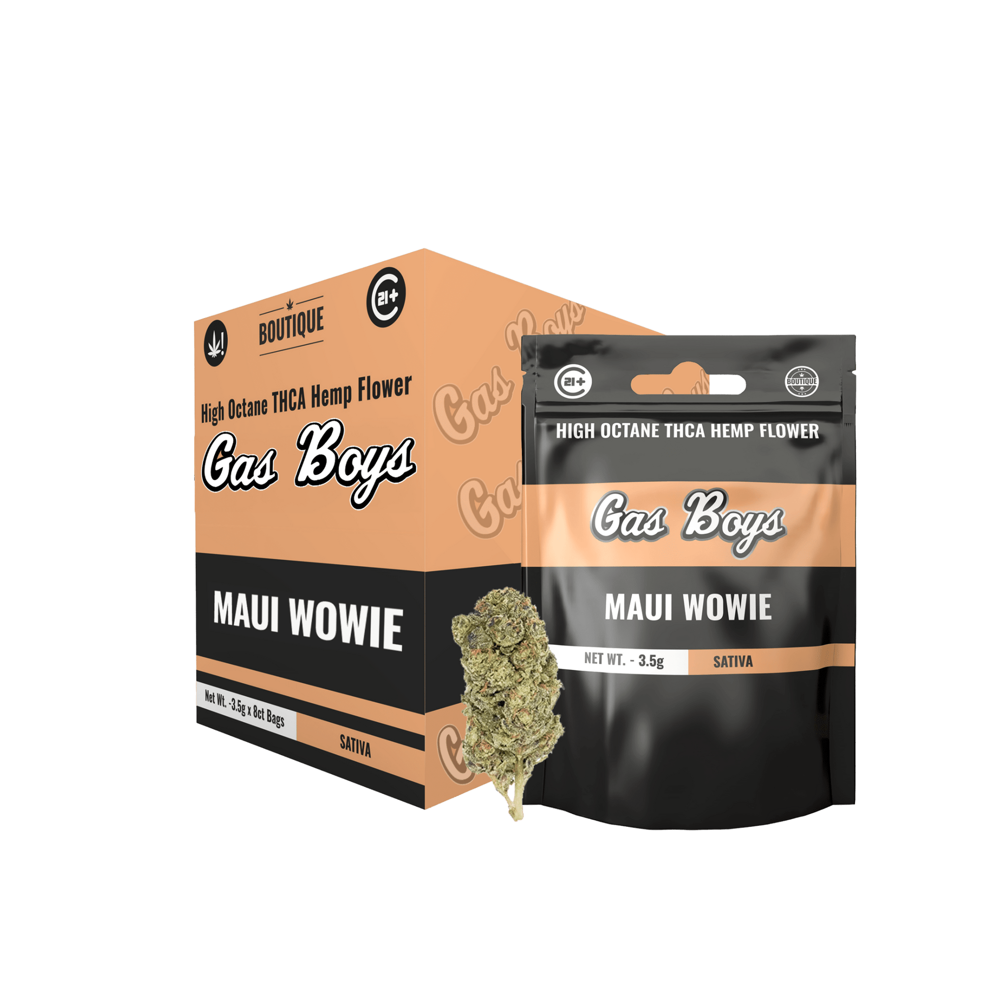 MAUI WOWIE BOUTIQUE THCA FLOWER - Sativa (8ct) - Tree Spirit Wellness