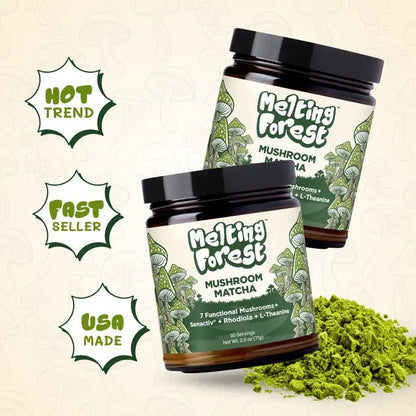 Melting forest - Mushroom Instant Matcha - Tree Spirit Wellness