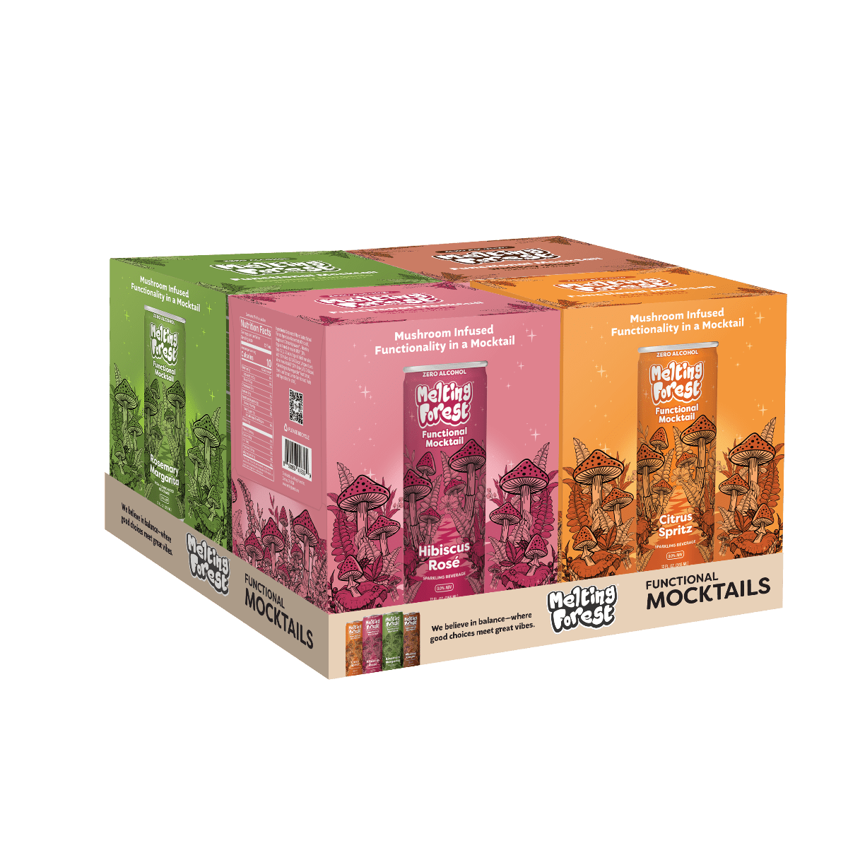 Melting forest - Mushroom Mocktails - 24 Pack - Tree Spirit Wellness