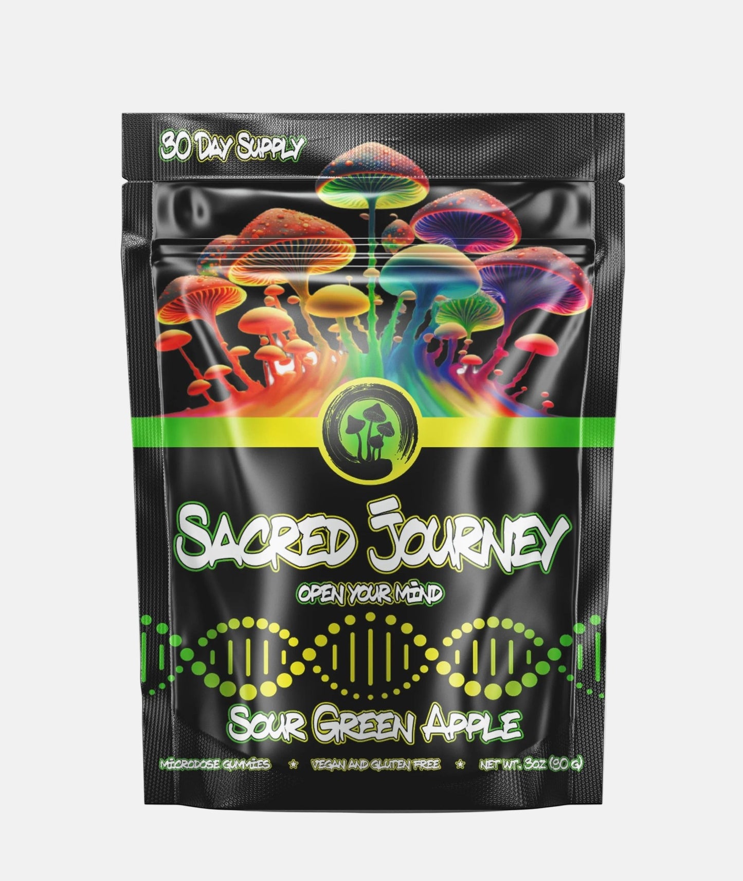 Microdose Gummies – Green Apple (30ct) - Tree Spirit Wellness