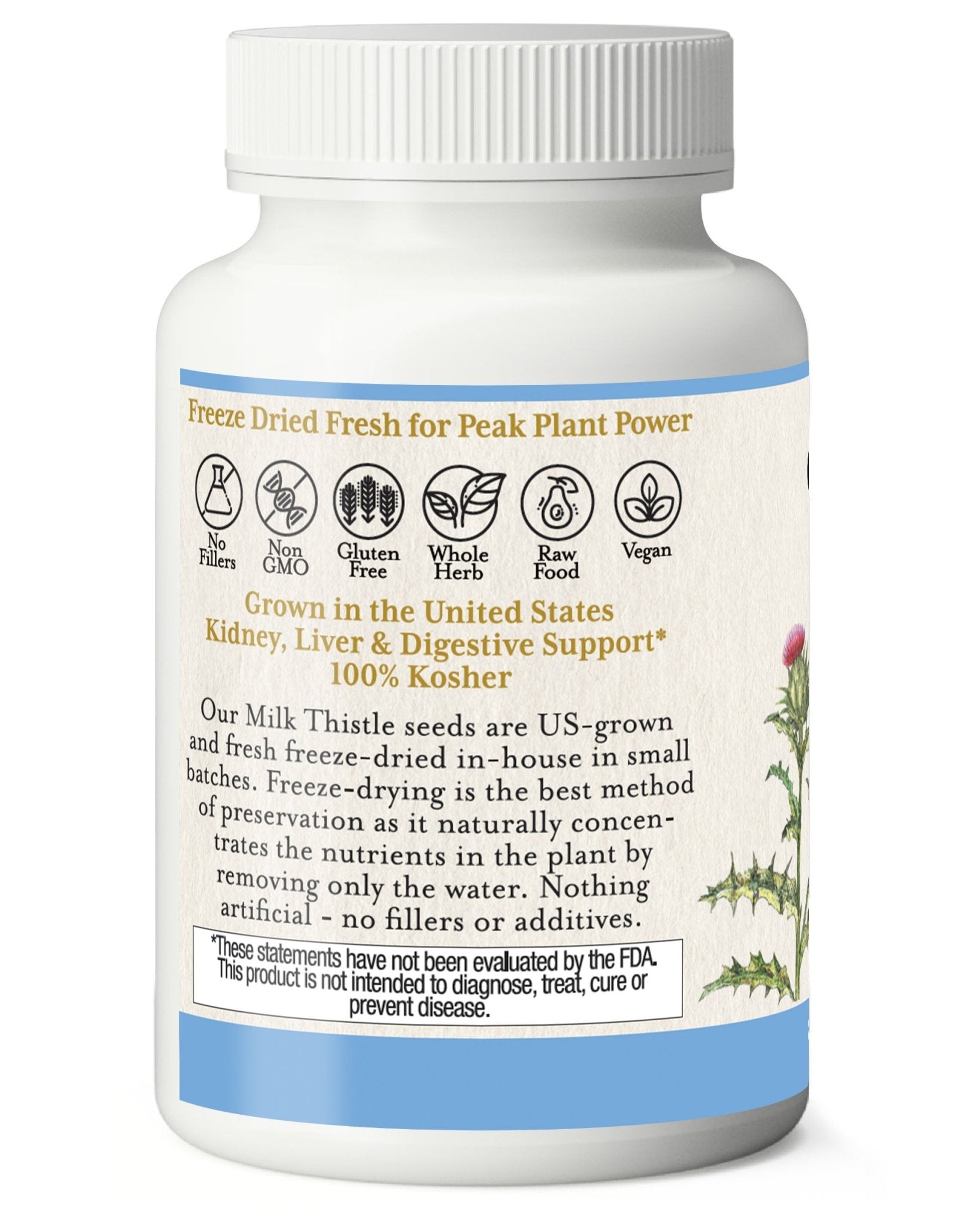 MILK THISTLE CAPSULES - Tree Spirit Wellness
