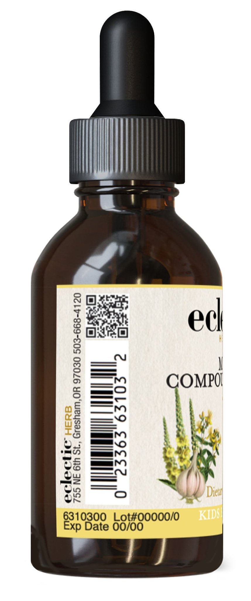 MULLEIN KIDS COMPOUND OIL - TOPICAL - Tree Spirit Wellness