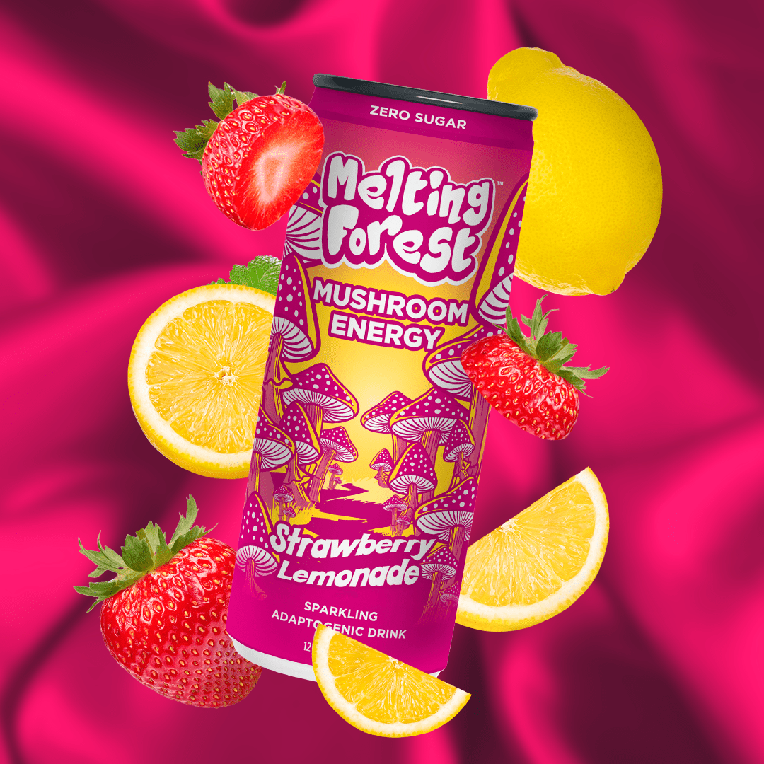 Melting forest - Mushroom Sparkling Water - Tree Spirit Wellness
