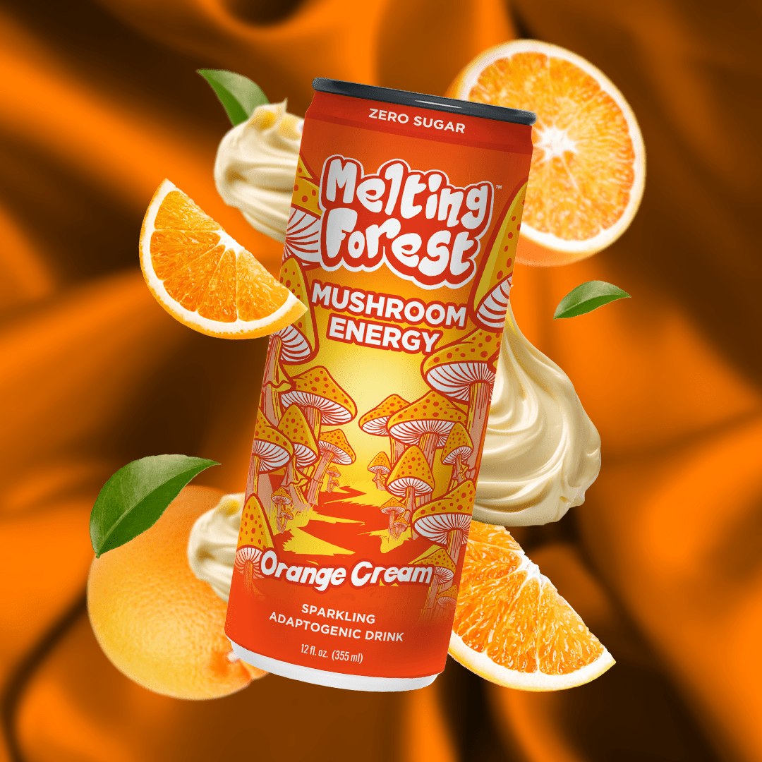 Melting forest - Mushroom Sparkling Water - Tree Spirit Wellness
