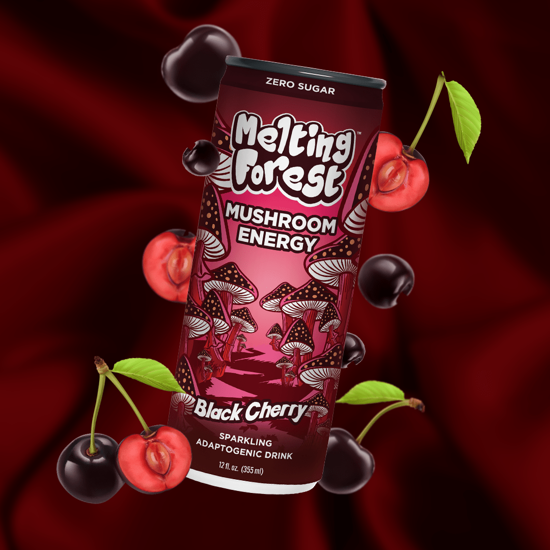 Melting forest - Mushroom Sparkling Water - Tree Spirit Wellness