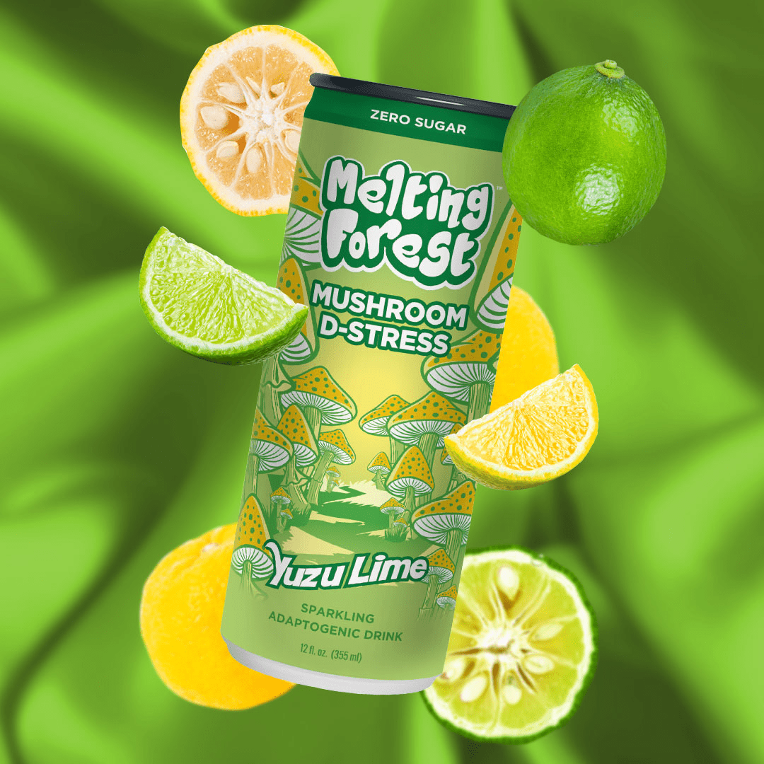Melting forest - Mushroom Sparkling Water - Tree Spirit Wellness