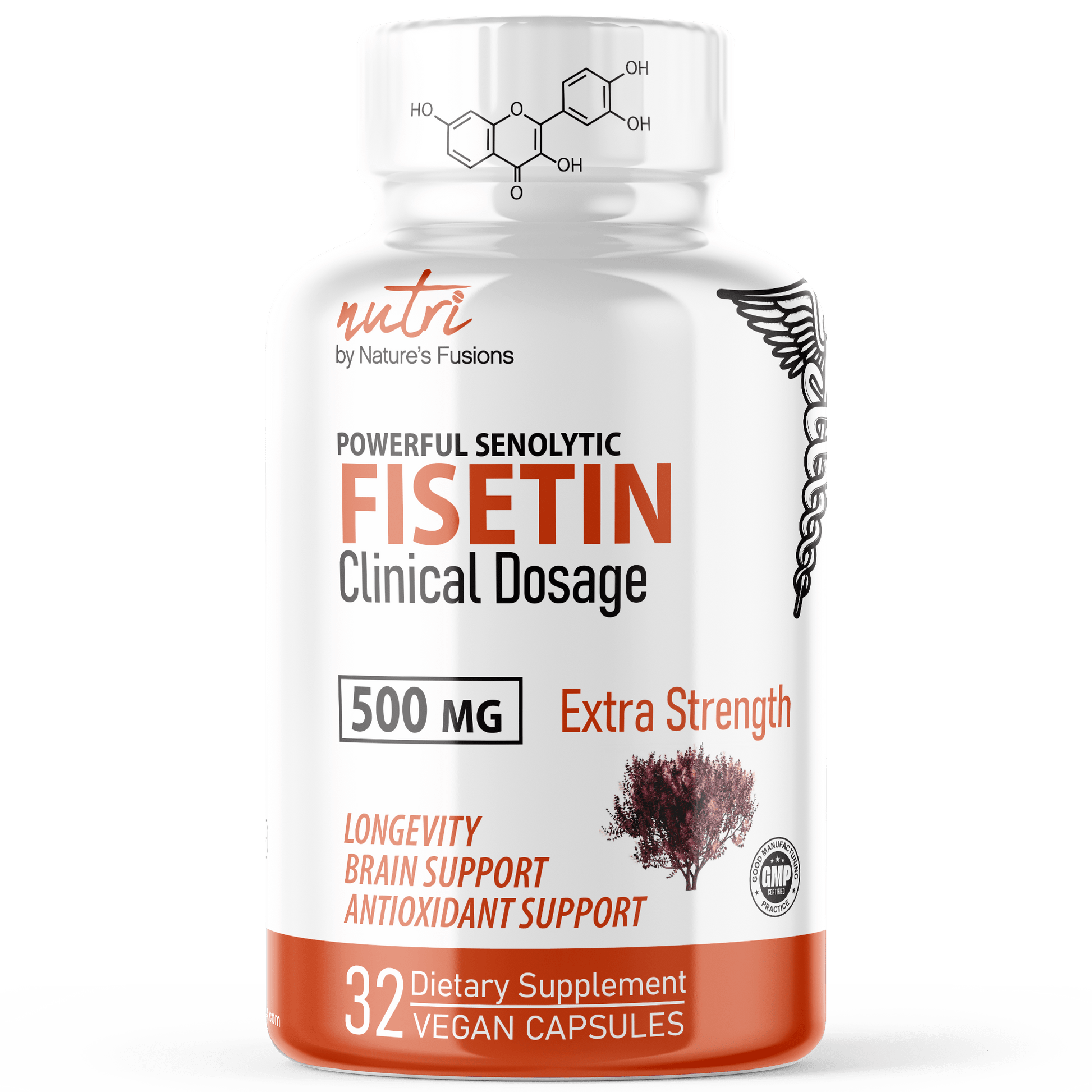 Fisetin 500 mg - 32ct - Essential oil - Tree Spirit Wellness
