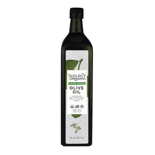 Olive Oil | Raw Certified Organic | Extra Virgin | Centrifuged | Filtered | 1 Liter - Tree Spirit Wellness