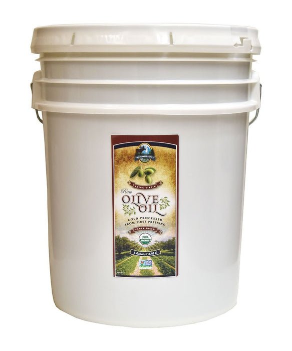 Olive Oil | Raw Certified Organic | Extra Virgin | Centrifuged | Filtered | 5 gallon bucket - Tree Spirit Wellness