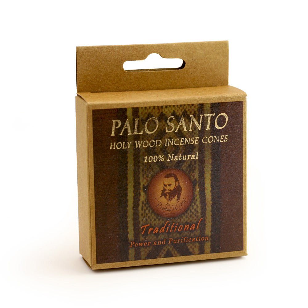 Palo Santo Traditional - Power & Purification - 6 Incense Cones - Tree Spirit Wellness