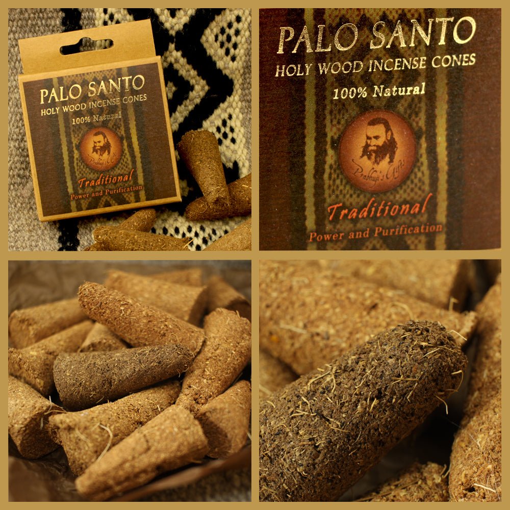 Palo Santo Traditional - Power & Purification - 6 Incense Cones - Tree Spirit Wellness