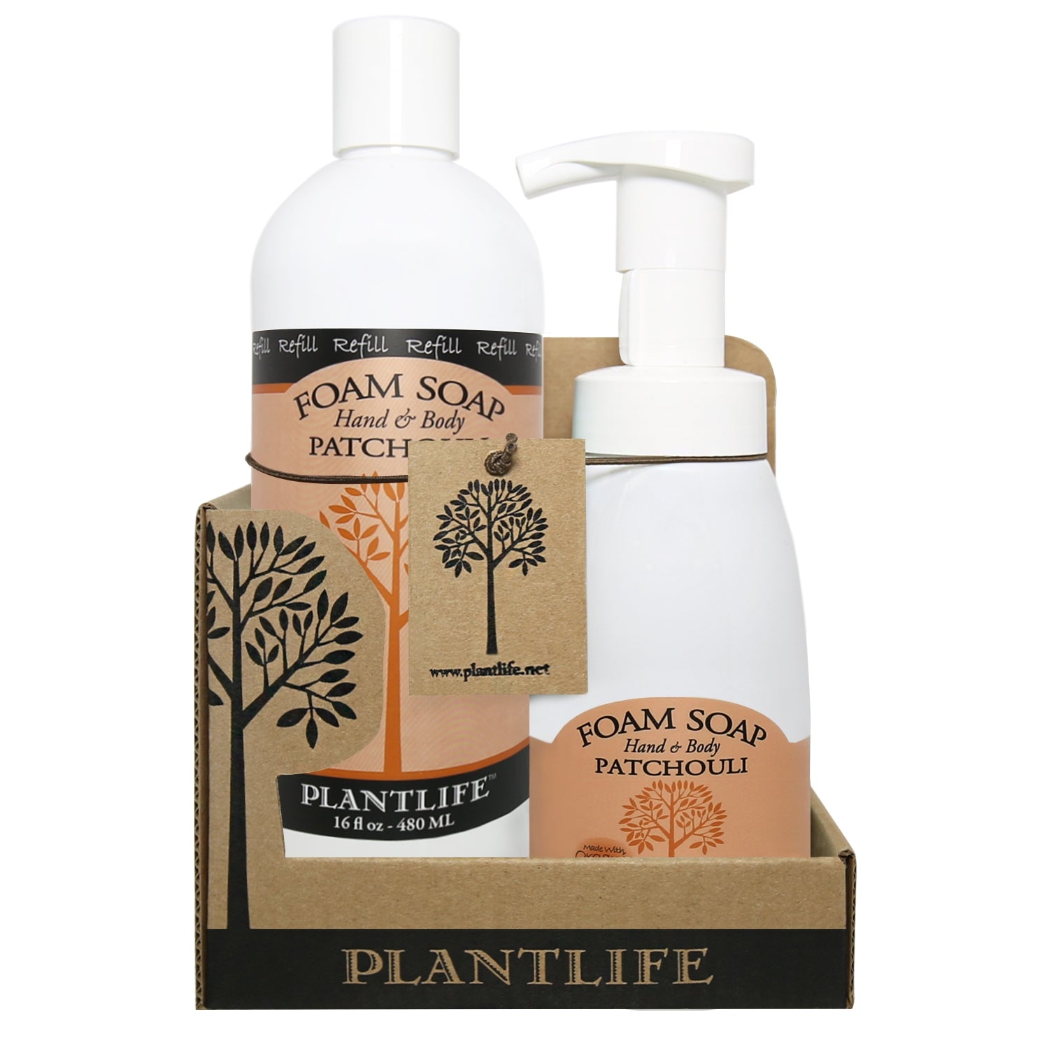 Patchouli Foam Soap Value Set - Tree Spirit Wellness