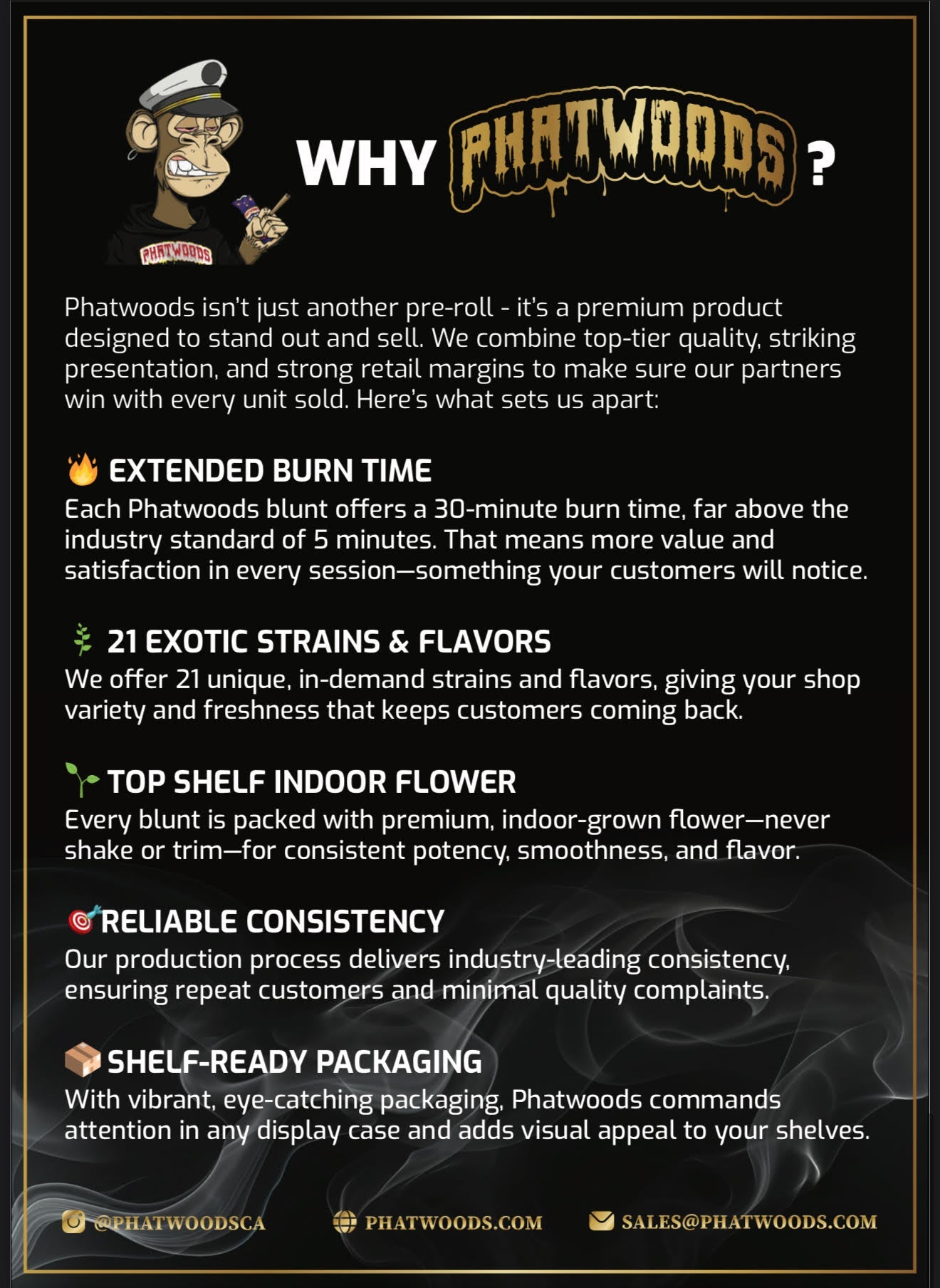 Phatwoods THCA Pre - Rolled Blunt 3.5g Indica - 20pk - Tree Spirit Wellness