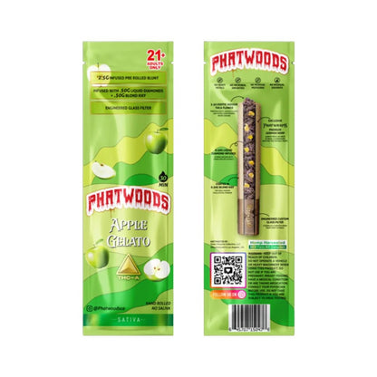 Phatwoods THCP Pre - Rolled Blunt 3.5g Sativa - 20pk - Tree Spirit Wellness