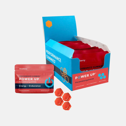 Pre Workout Gummies & Energy Supplements (12 - Pack) Power Up - Tree Spirit Wellness