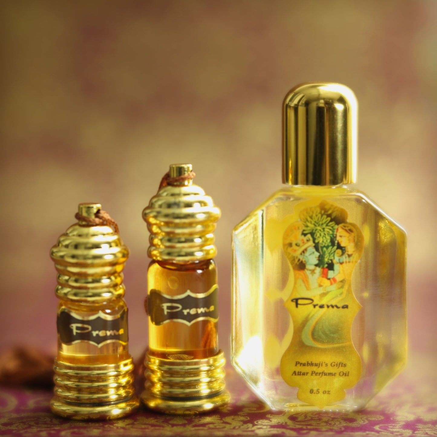 Prabhuji Attar Oil Prema for Bliss - 0.5oz - Unisex