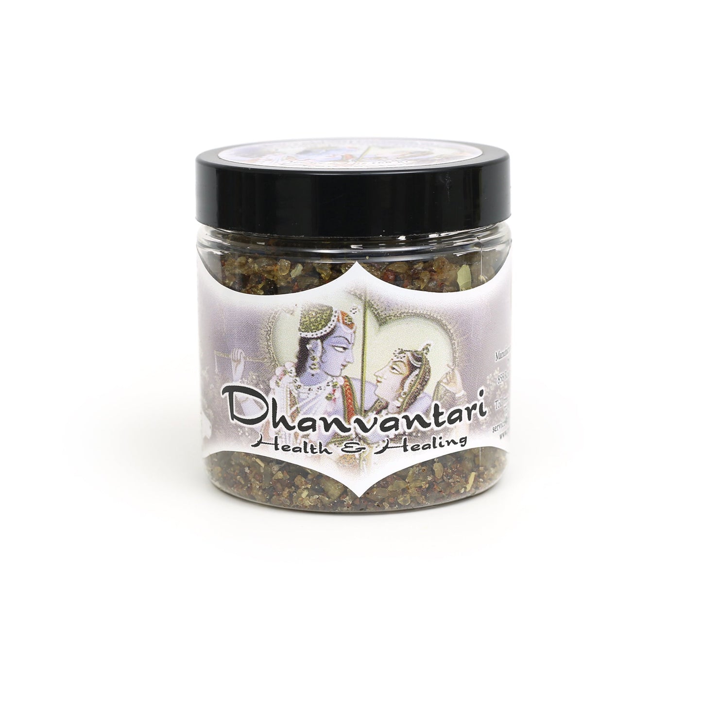 Resin Incense Dhanvantari - Health and Healing - 2.4oz Jar - Tree Spirit Wellness