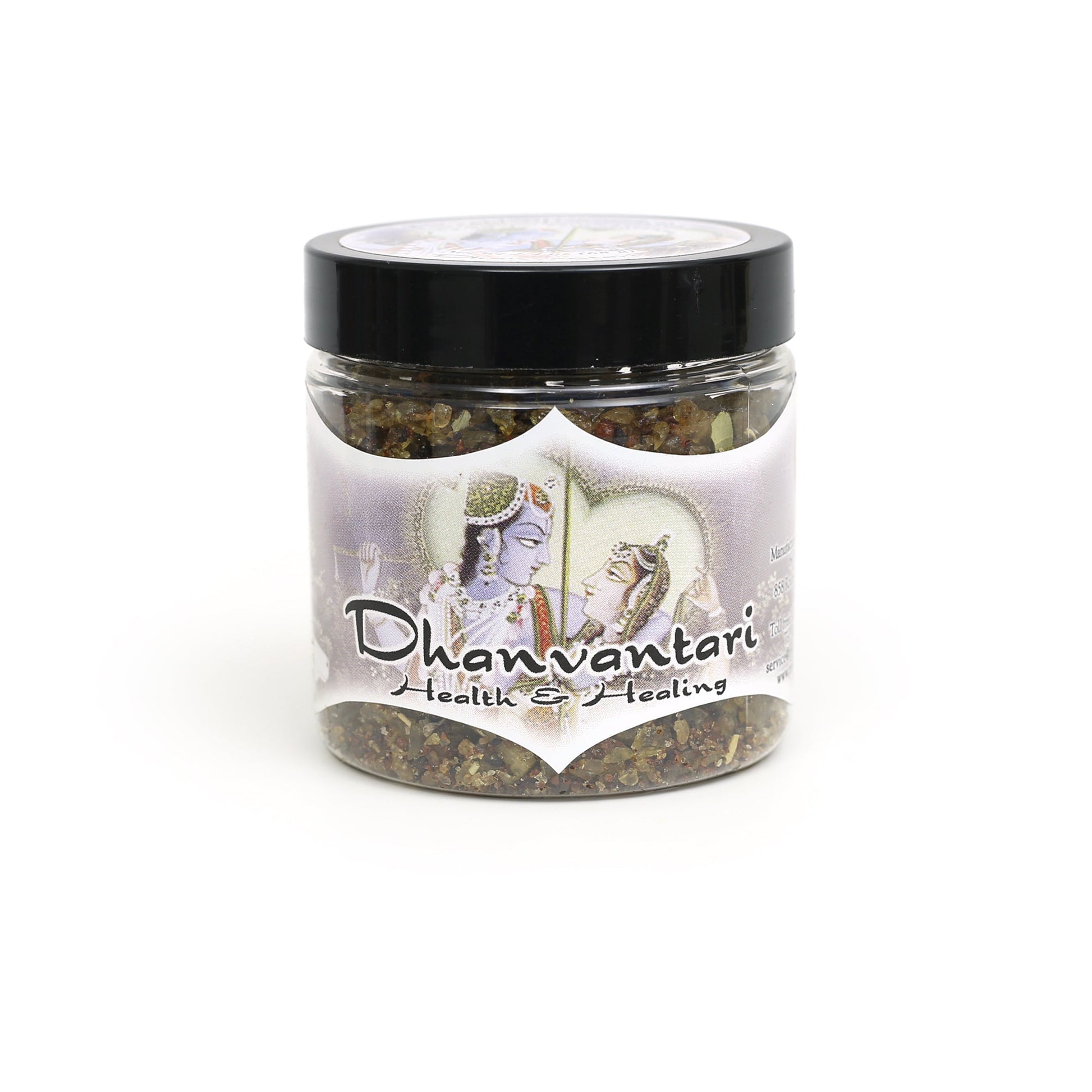 Resin Incense Dhanvantari - Health and Healing - 2.4oz Jar - Tree Spirit Wellness