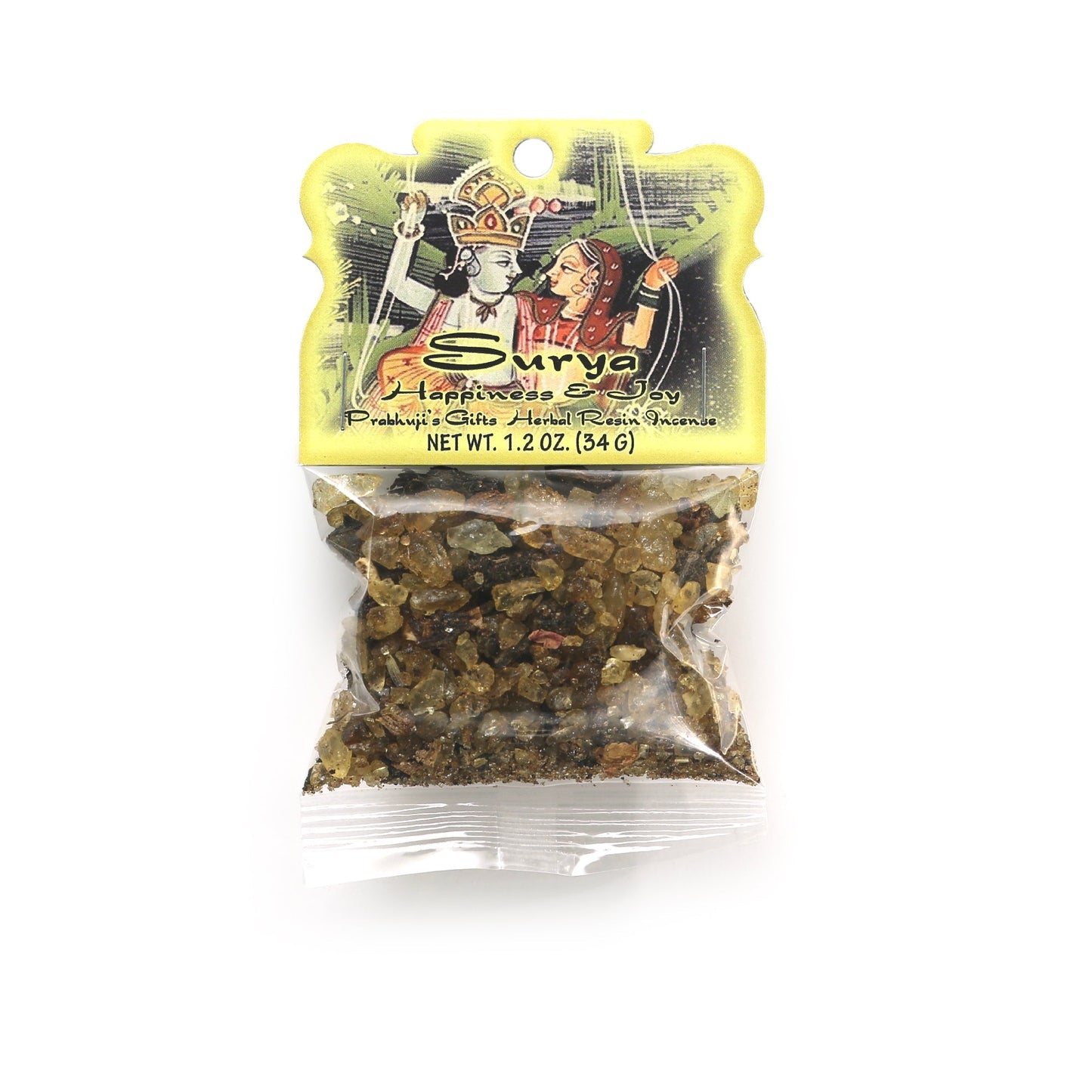 Resin Incense Surya - Happiness and Joy - 1.2oz bag - Tree Spirit Wellness