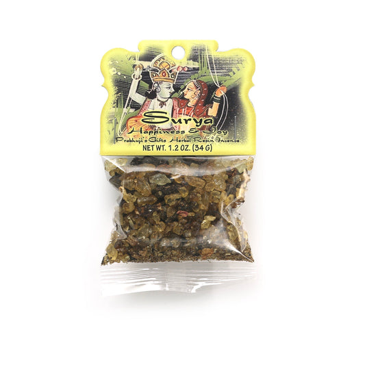 Resin Incense Surya - Happiness and Joy - 1.2oz bag - Tree Spirit Wellness