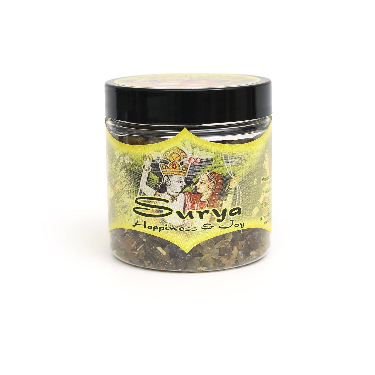Resin Incense Surya - Happiness and Joy - 2.4oz jar - Tree Spirit Wellness