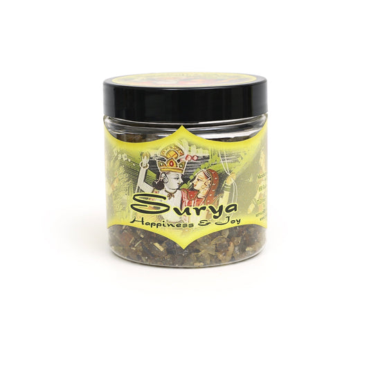 Resin Incense Surya - Happiness and Joy - 2.4oz jar - Tree Spirit Wellness