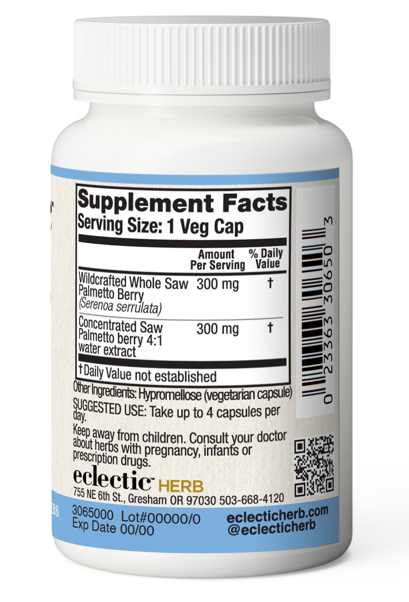 SAW PALMETTO CAPSULES - Tree Spirit Wellness