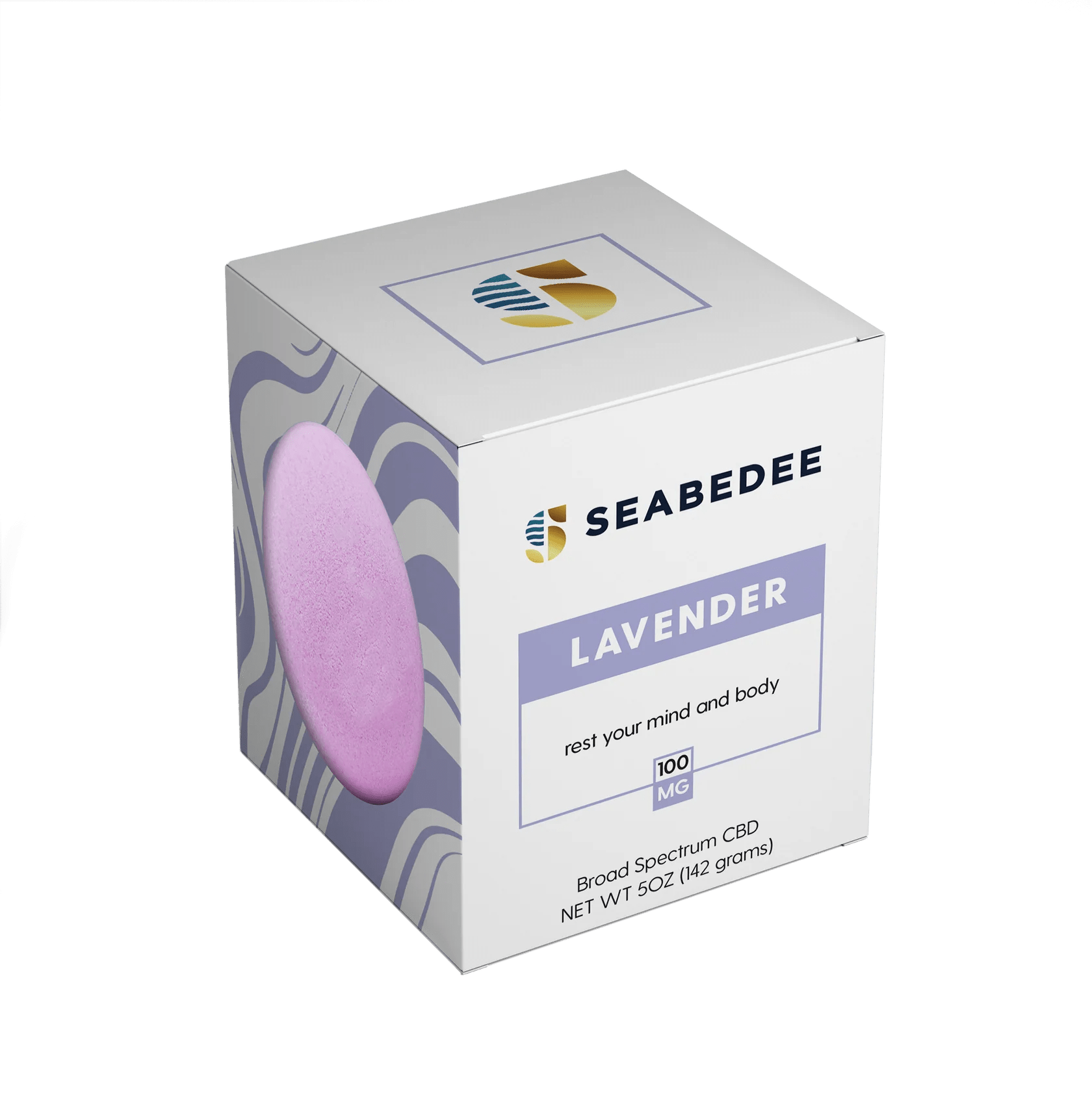 Seabedee Bath Bomb 100mg Cannabinoids - Tree Spirit Wellness