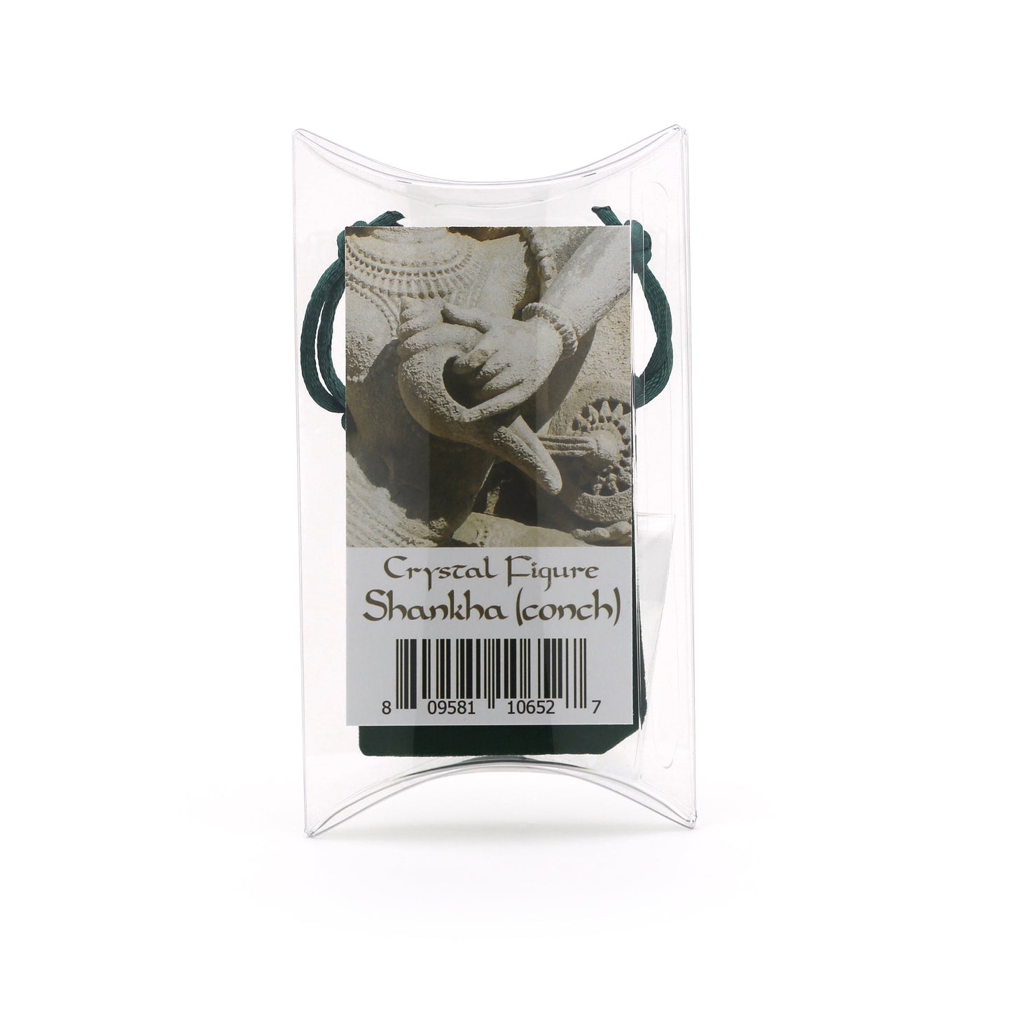 Prabhuji Spiritual Figurine - Miniature Conch Shell Shankha