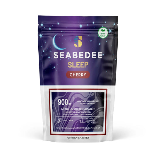 Sleep Aid Gummies 900 mg Cannabinoids - Cherry - Tree Spirit Wellness