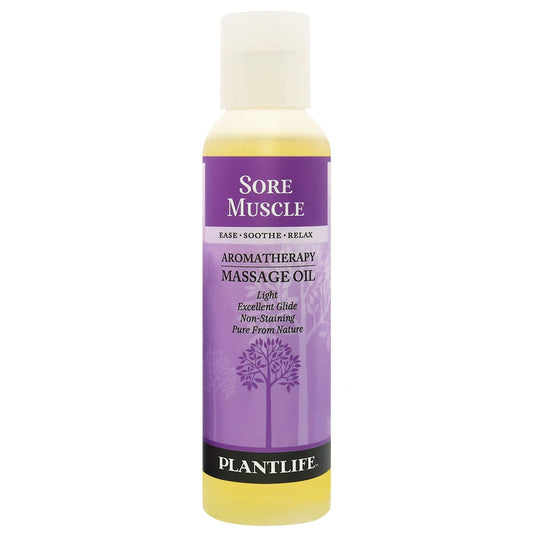 Sore Muscle Plant Based Massage Oil - Tree Spirit Wellness