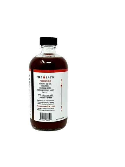 Strawberry Hibiscus Apple Cider Vinegar Elixir - Shrub - Tree Spirit Wellness