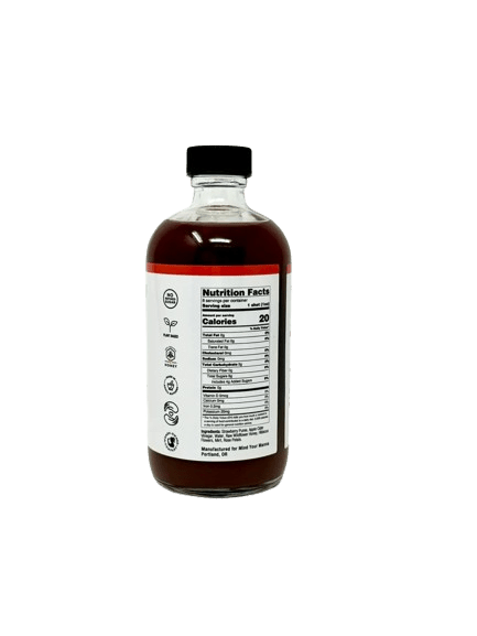 Strawberry Hibiscus Apple Cider Vinegar Elixir - Shrub - Tree Spirit Wellness