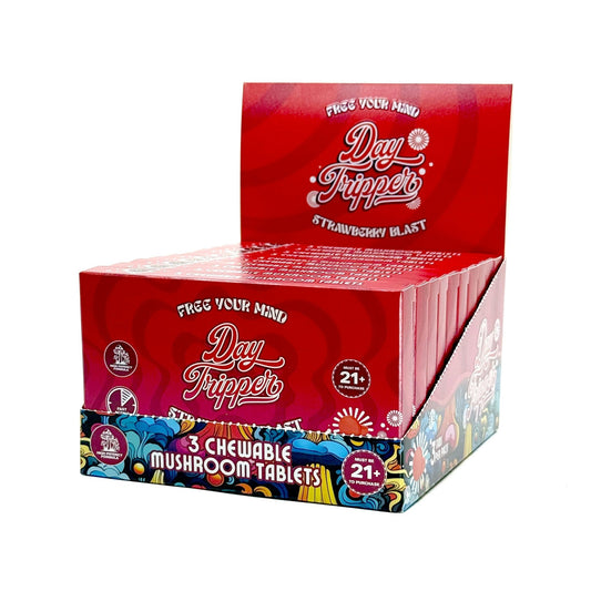 Strawberry Mushroom Tablets - Case of 10 - Tree Spirit Wellness