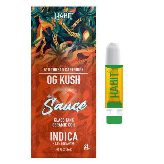 THCA Cartridges – OG Kush 1G - Tree Spirit Wellness
