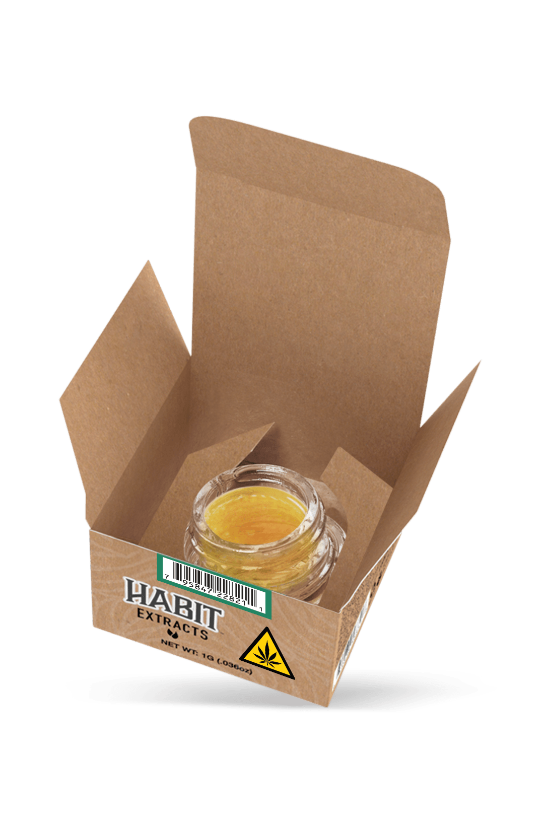 THCA Diamond Sauce Concentrate 1g Green Crack (Sativa) Single - Tree Spirit Wellness