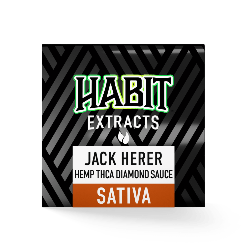 THCA Diamond Sauce Concentrate 1g Jack Herer (Sativa) 10pk display case - Tree Spirit Wellness