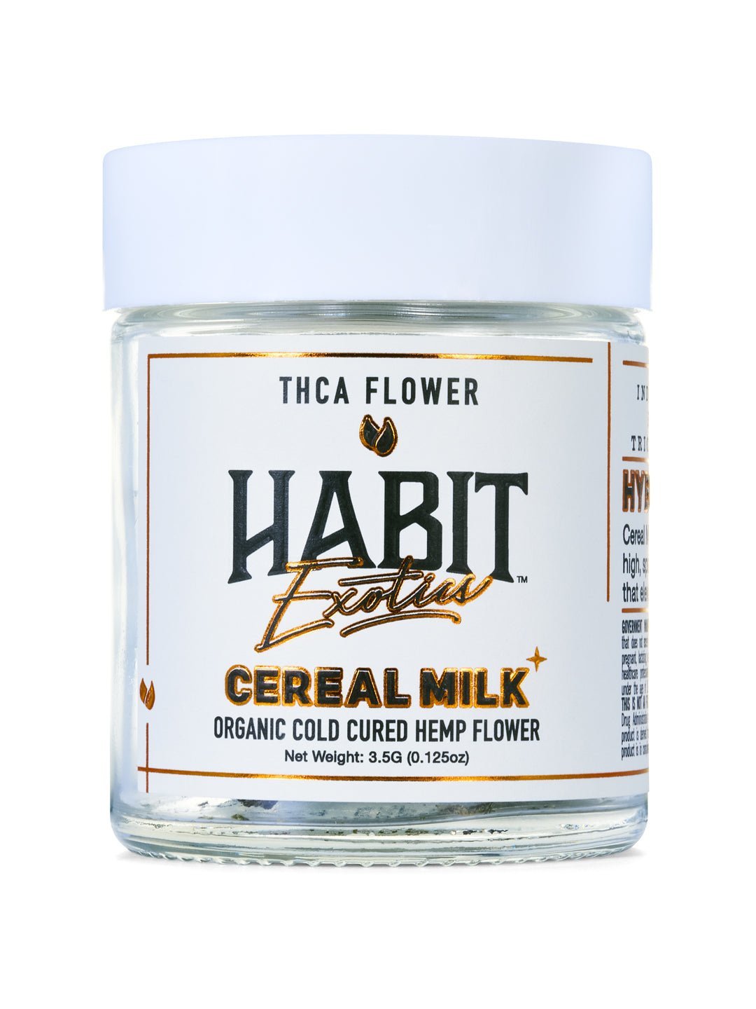 THCA Exotics Flower Jar Cereal Milk 4oz (Hybrid) - Tree Spirit Wellness